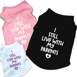 Poochie Tees Pet Tee - Funny Personalized Text Color Available, High Quality Cotton Fabric, Comfortable & Durable, Custom Designs for Your Pooch