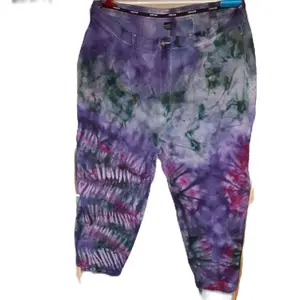 42x30 Ziggy Jeans 0229 Tie Dye Denim Jeans Mens Streetwear size 42x30