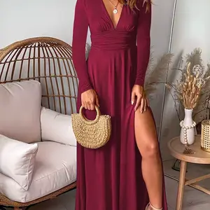 Olivia Elegant Maxi Dress for Women - Casual Style - Womenswear