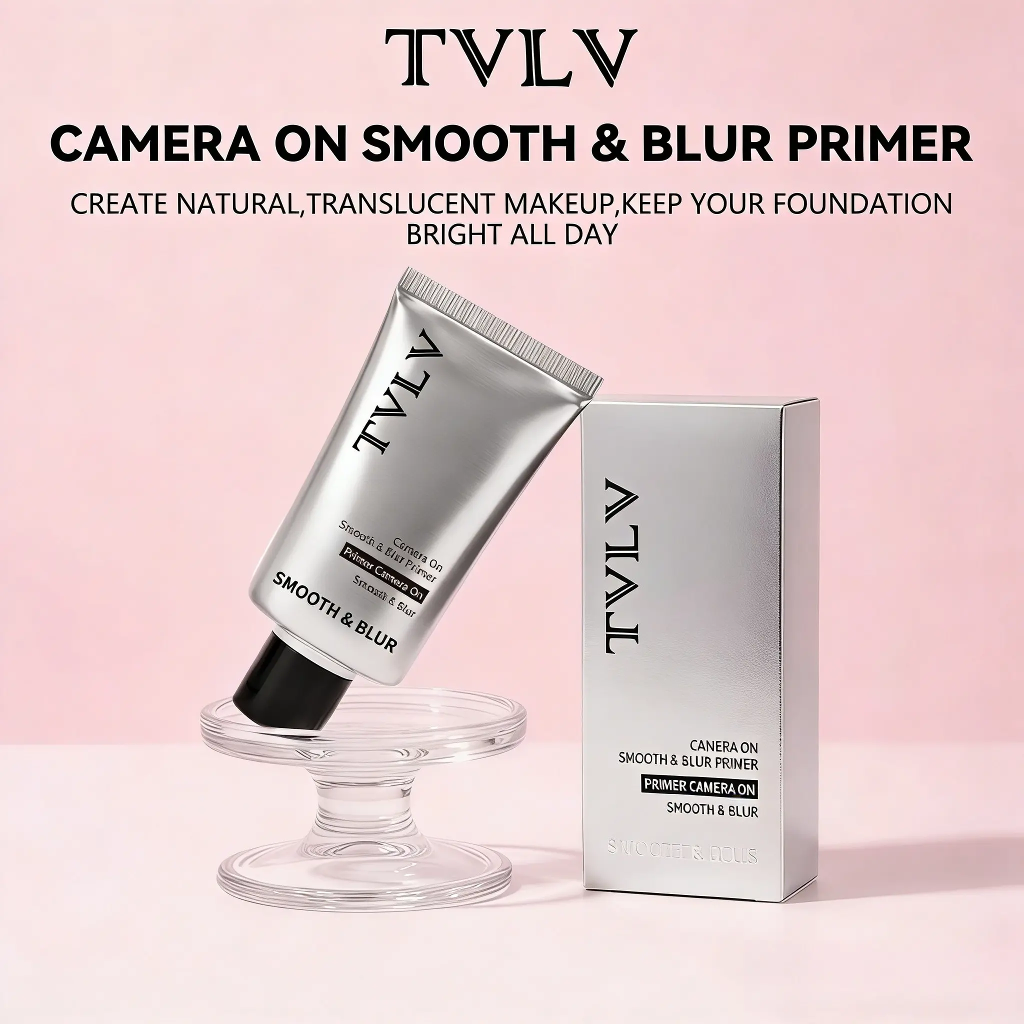 Smooth Focus Primer, Flattens Rough Textures, Hydrating Base, No Caking, Invisible Pores, Perfect for Daily Commute, Office, School, Makeup Base Cream, Perfect Skin Primer, Skin Perfecting Primer, All Day Primer