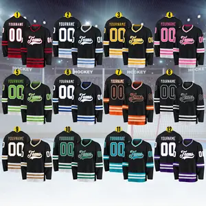 Custom Ice Hockey Jersey for Men Women Youth,Sweatshirt Personalized Name Number,Hockey Shirts Sports Uniform for Hockey Fans Gift H2