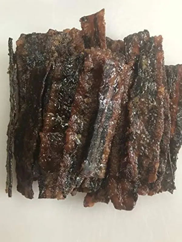 Smoked Candied bacon jerky, 6 flavors, 2-ounce portions - Prime rib-Sriracha-Candied- Maple-Black Peppercorn-