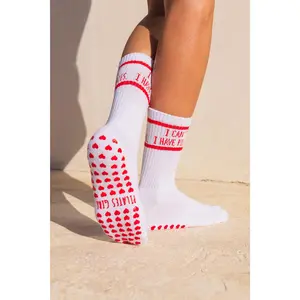 I Can't. I Have Pilates. Grip Socks
