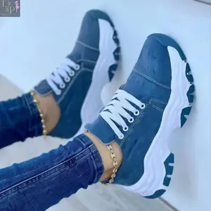 Sneakers Women Shoes 2023 Canvas Shoe Casual Women Sport Shoes Flat Lace-Up Adult Zapatillas Mujer
