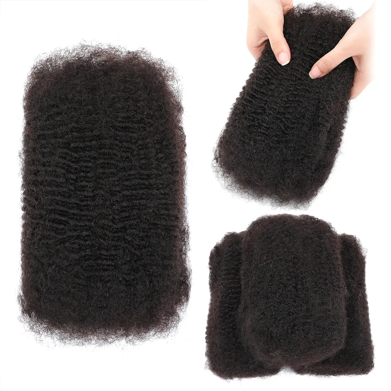 [1 Pack] Datanala Afro Kinky Bulk Human Hair – Virgin Remy Human Hair, Natural 4C Texture for Braids, Twists, Dreadlocks & Loc Extensions, No Shedding No Tangling, Braiding Hair, Hair Extensions,summerhairstyles