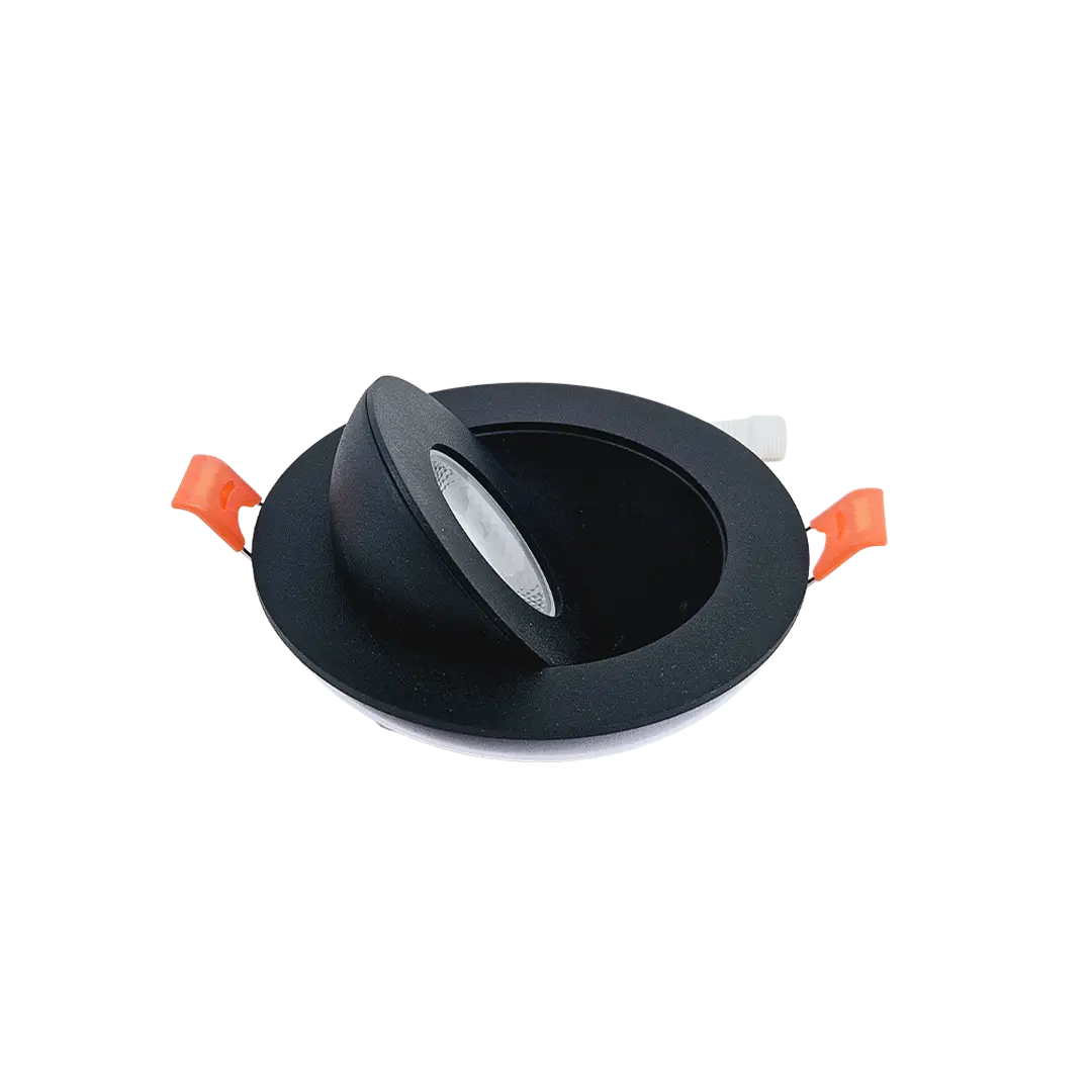 4” LED GIMBAL Lights (360 Twist Angle) 9-Watt BLACK Color