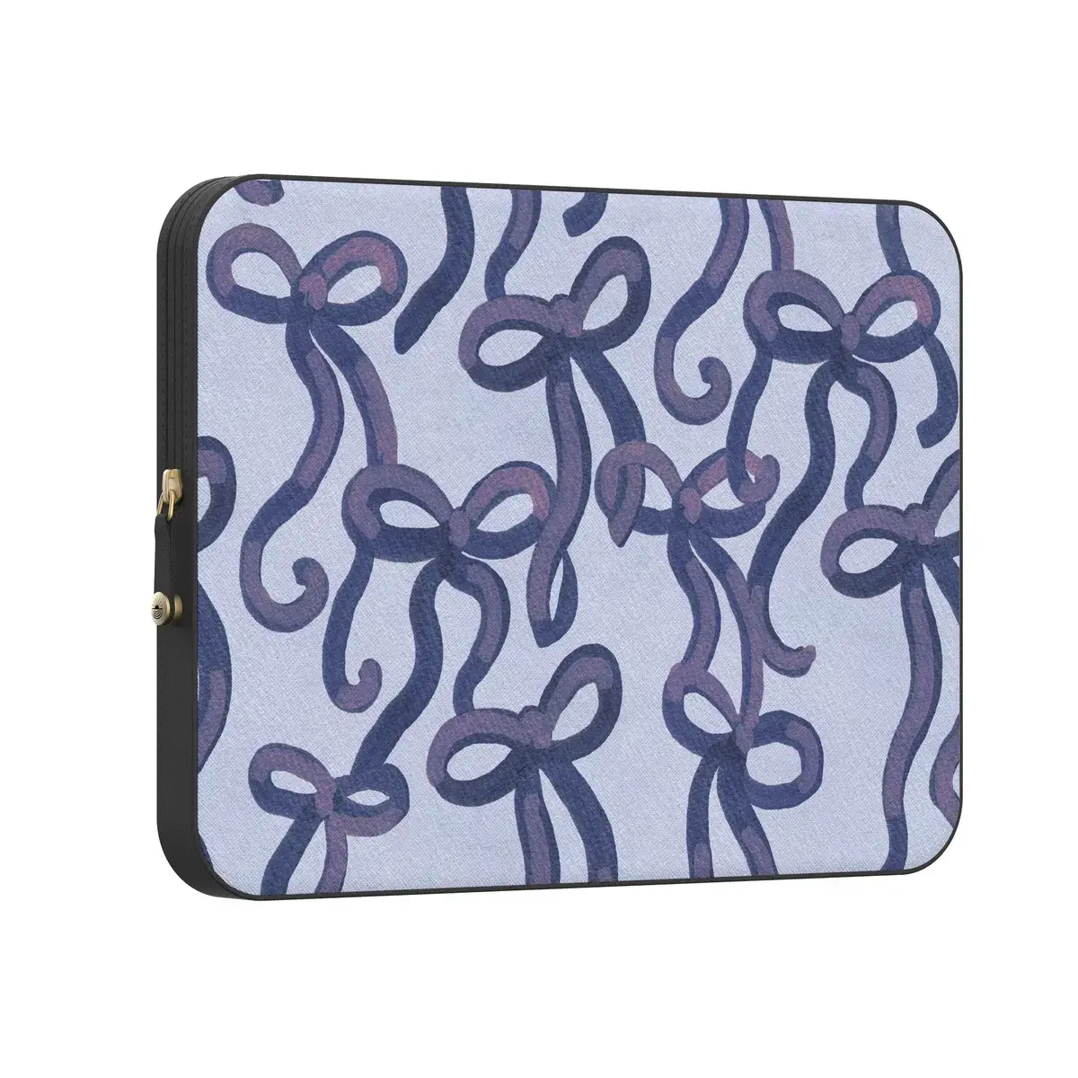 Casely MacBook Laptop Sleeve Case | Love Me Knot | Blue Bow
