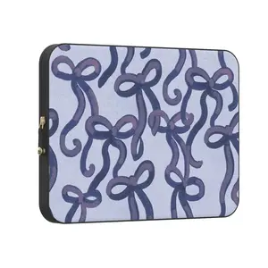 Casely MacBook Laptop Sleeve Case | Love Me Knot | Blue Bow
