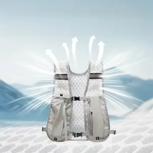 Outdoor Sports Chest Pack| Lightweight Running Vest Bag for Hiking Camping Cycling Multi-purpose Sports Backpack| Water Resistant Running Vest for Outdoor Activities64641