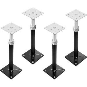 Floor Jacks for Leveling Adjustable Jack Post 11"-16" Height 2-3Ton Load Capacity Heavy-Duty Floor Jacks & RV Step Stabilizer 4 Pack