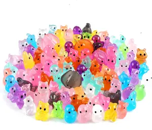 100 count Slime Charms Kawaii   Charms 3D Cute  Charm Mini Flatback  Figurine Charm Bulk   Making  Embellishments Supplies for Cell Phone Scrapbooking DIY Crafts
