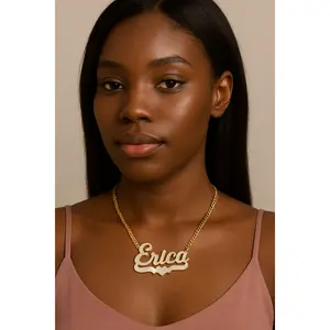 GLACÈELAINE Name Necklace Custom DM me your name after purchase