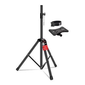 5 Core Speaker Stand Tripod Heavy Duty Adjustable 54" Universal Mount for PA DJ Studio