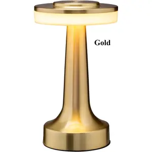 PrimPick Portable LED Table Lamp with Touch Sensor, 3-Levels Brightness, Rechargeable Battery Up to 48 Hours Usage, Night Light for Kids Nursery, Nightstand Lamp, Bedside Lamp, LED Desk Lamp