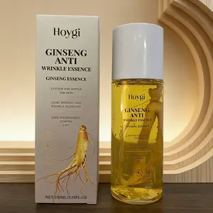 Ginseng Firming Essence, Reduces Fine Lines and Wrinkles, Improves Skin Firmness, Firm Anti Aging, Nourishing and Softens Skin Care Serum