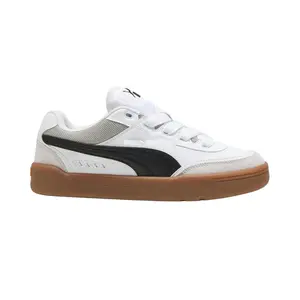 PUMA Mens Park Lifestyle Sk8 Lace Up Sneakers Shoes Casual - White
