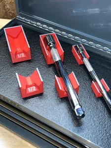 Extension Holders - 1/4", 3/8", 1/2" - Magnetic Tool Organizer for Toolbox - Strong Magnetic Base - Garage Organization