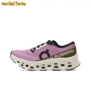 Lightweight Purple Low-Top Running Shoes, Breathable Engineered Mesh Upper with Black Ankle & Olive Green Side Accents, Unique Honeycomb Cushioned Outsole, Ideal for Gym, Running & Streetwear