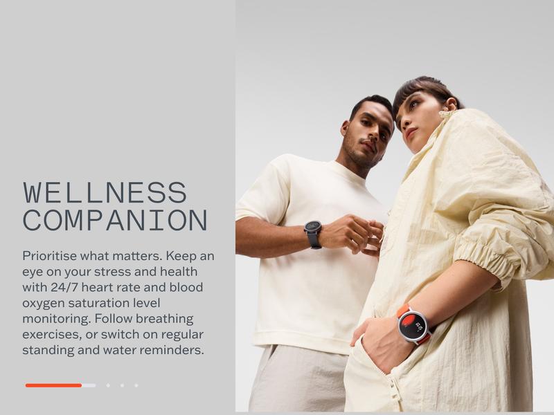 CMF Watch Pro 2 Smartwatch for Men and Women, Automatic Fitness Tracker with Heart Rate and SpO₂ Monitoring, 120 Sports Models, Bluetooth Calls with AI Noise Reduction Microphone, Portable Phone Functionality, Recceding Design, IP68 Waterproof GPS Outdo