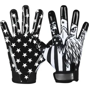 Flag Football Gloves  Grip Youth Football Receiver Gloves  Flag Football Receiver Gloves Adult Football Receiving Gloves Football Gloves Men Youth & Adult.