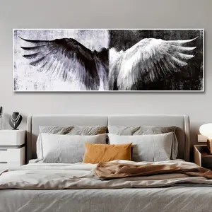 Angel Wing Pattern Canvas Painting without Frame, Wall Art Painting, Modern Canvas Wall Art for Home Decor
