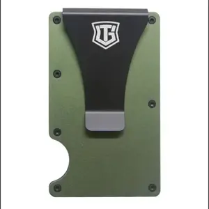 Men's RFID-Blocking Tactical Wallet, Slim Card Holder for Cash and Cards, secure wallet