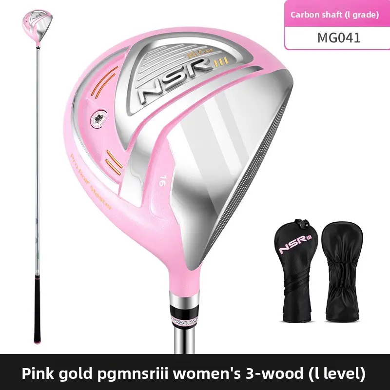 [Pinkish Gold] No. 3 Wood 16° Level L