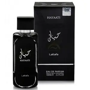 Lattafa Perfumes Hayaati EDP For Men - 100ML(3.4 Oz) By Lattafa - Men’s Fresh Fragrance With Notes of vanilla and Citrus i got you  vanilla