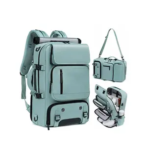 Capacity Backpack with Shoes Compartment & Usb Charging Port, Travel Essentials, Multi-functional Backpack for Hiking & Camping, Outdoor Knapsack for Men & Women