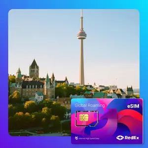 【Canada eSIM】 7-30 Days High-Speed Data I 5G/4G Compatible I Same- Day Issuance & Reliable Support I RedexSIM