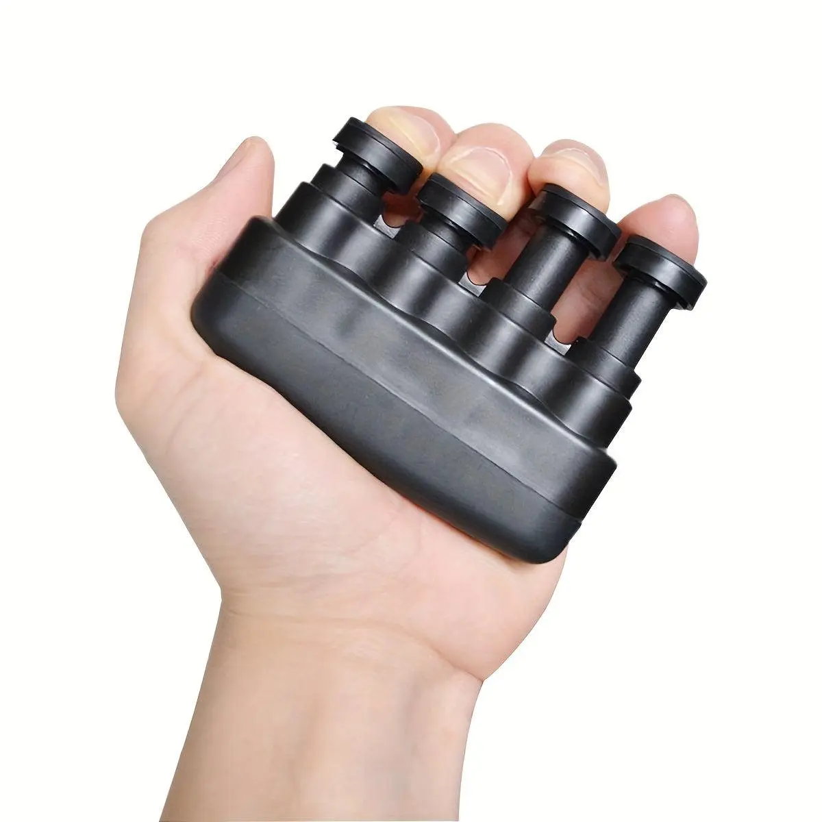 2023 New Finger Exerciser and Grip Strength Trainer for Hand Therapy and Guitar Players - Improve Finger Strength and Dexterity