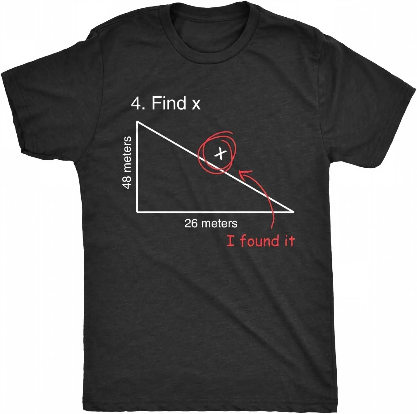 Funny Geometry Joke Math Graphic Shirt