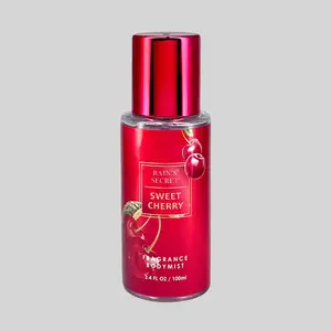 100ml Women's Cherry Fragrance Body Mist, 1 Count Body Fragrance Spray for Women, Ideal Gift for Her, Suitable for Dating and Daily Life, Christmas Gift