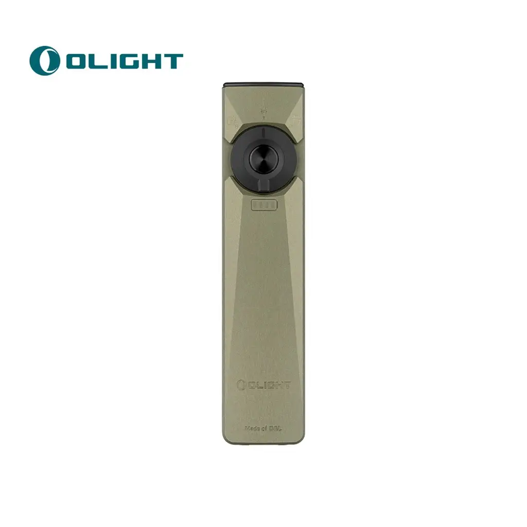 OLIGHT Arkfeld Pro Rechargeable EDC Flashlight 1300 Lumens with Green Beam, UV Light and White LED Combo, Portable Flat Flashlights, Pocket Light