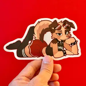 FANGZ Furry Stickers!