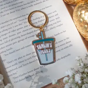 Tamlin’s Tears Tumbler Hard Enamel Keychain | Officially Licensed ACOTAR Merch
