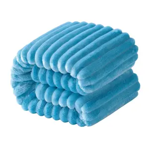 NTBAY Flannel Fuzzy Toddler Blanket – Warm & Lightweight