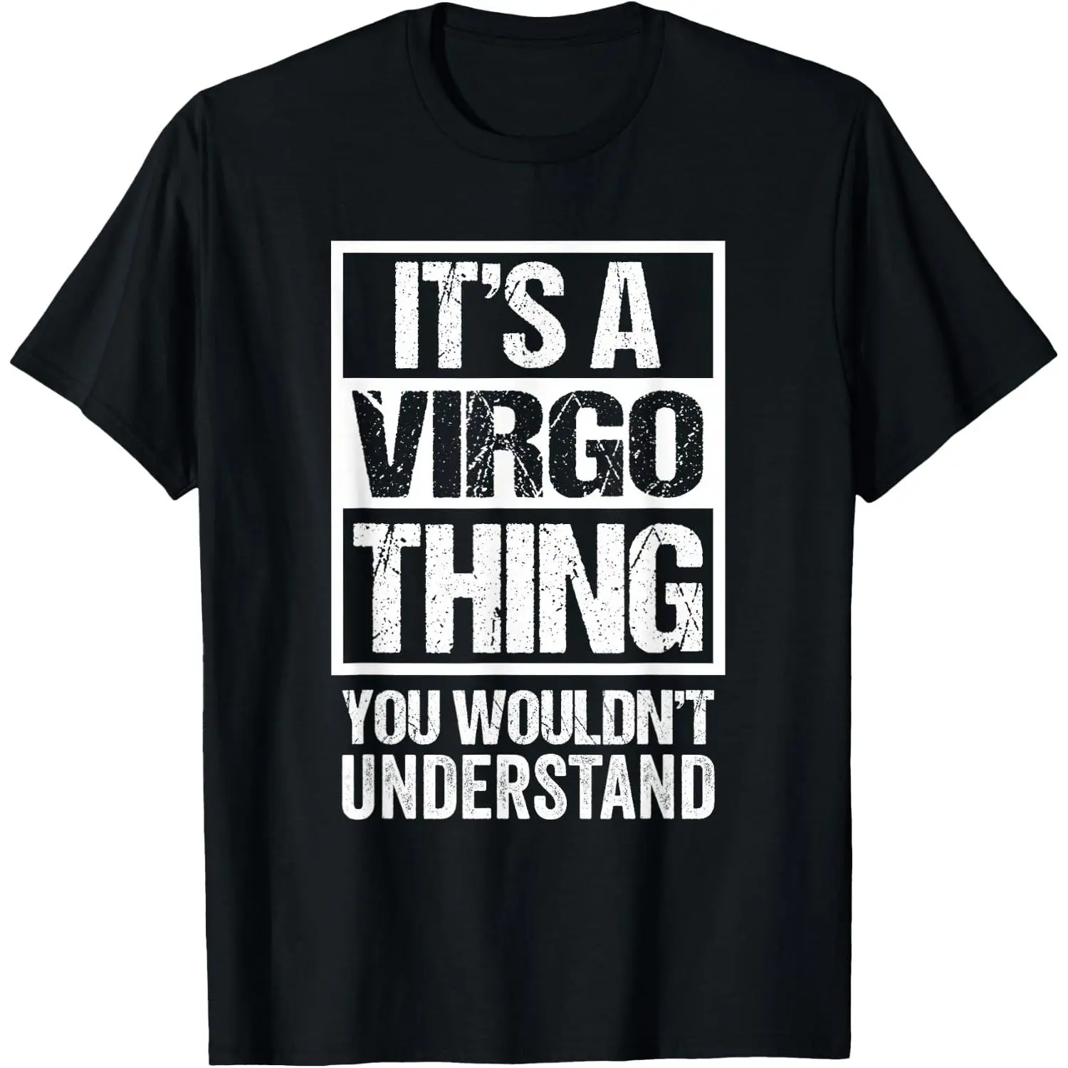 100%cotton A Virgo Thing You Wouldn't Understand Astrology Zodiac T-Shirt