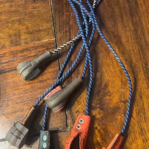 5 Mini Gamefowl Adjustable Tie Cords/ 5pk Mini Calzas Para Gallos Ajustable