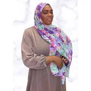 Run Away with Me - Chiffon Printed Hijab