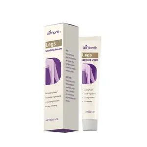 Natural Varicose Vein Treatment Cream with Centella Asiatica Extract - Relieve Leg Pressure & Improve Circulation for Comfort