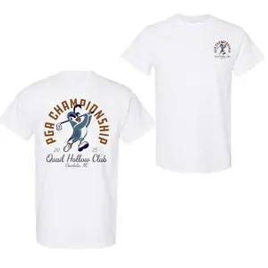 PGA Championship Quail Hollow Club Charlotte NC 2025 Golf 2 Side Shirt, Tee for Golfers & Fans, Graphic Shirt for Men, Perfect Father’s Day Gift Sport