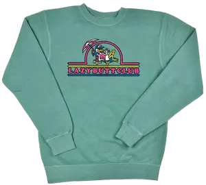 Lazy Butt Club Duck Pigment Dyed Crewneck