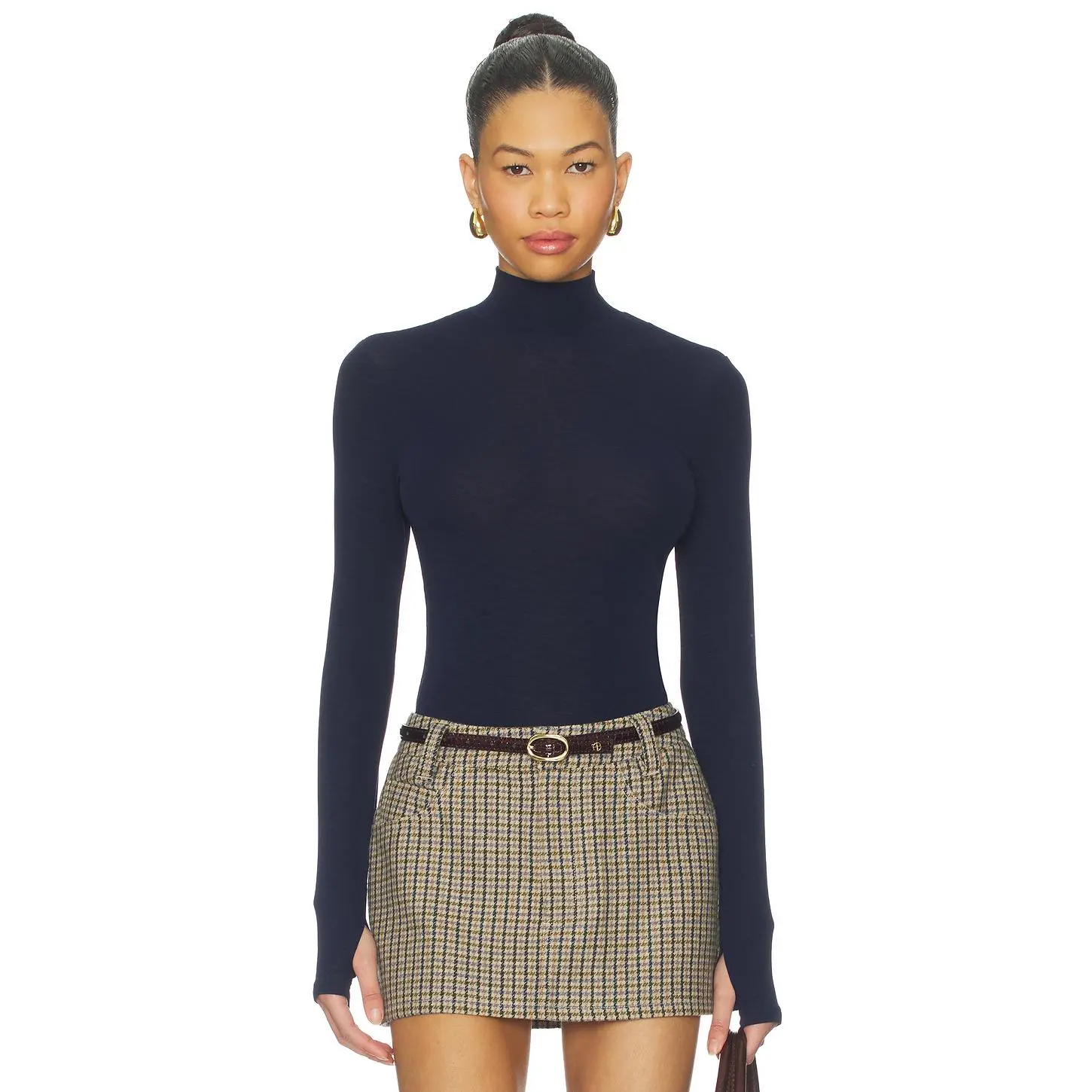 Nakedvice The Imogen Top in Navy