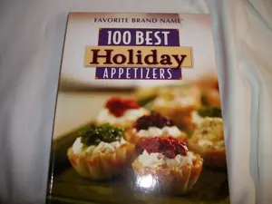 USED-100 Best Holiday Appetizers by Publications International (Hardcover)