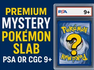 Premium Mystery Pokémon Slab (PSA or CGC 9+)