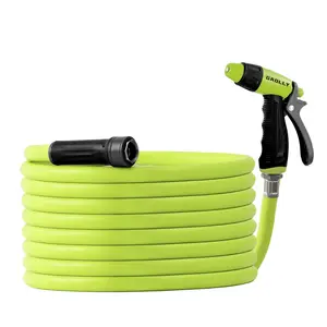 Garden Hose 5/8 in. x 25 ft.,Lightweight All-Weather Water Hose, Durable and Flexible