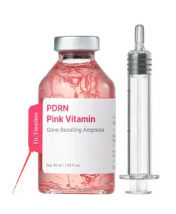 Timeless New PDRN Pink Vitamin Glow Boosting Ampoule