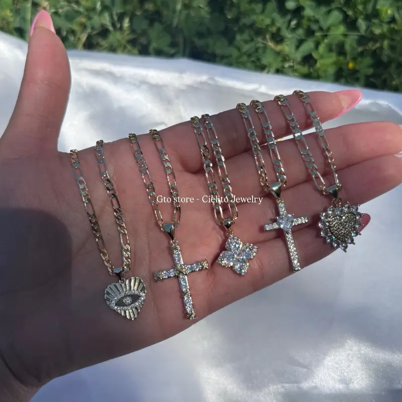 Gold Plated Pendant Necklaces