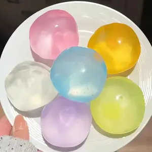 Soft Coconut Oil Stress Ball Shapeable Stress Relief Squeeze Sensory Fidget Ball Reusable Slow Rebound Decompression Pinch